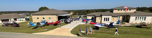 Fly In At Hangar